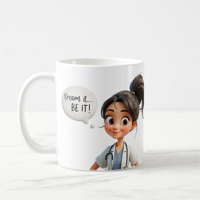 Caneca De Café dream it, be it! (Esquerda)
