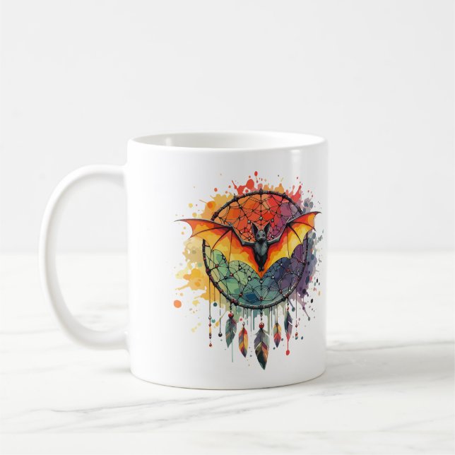 Caneca De Café Dreamcatcher com Bat (Esquerda)