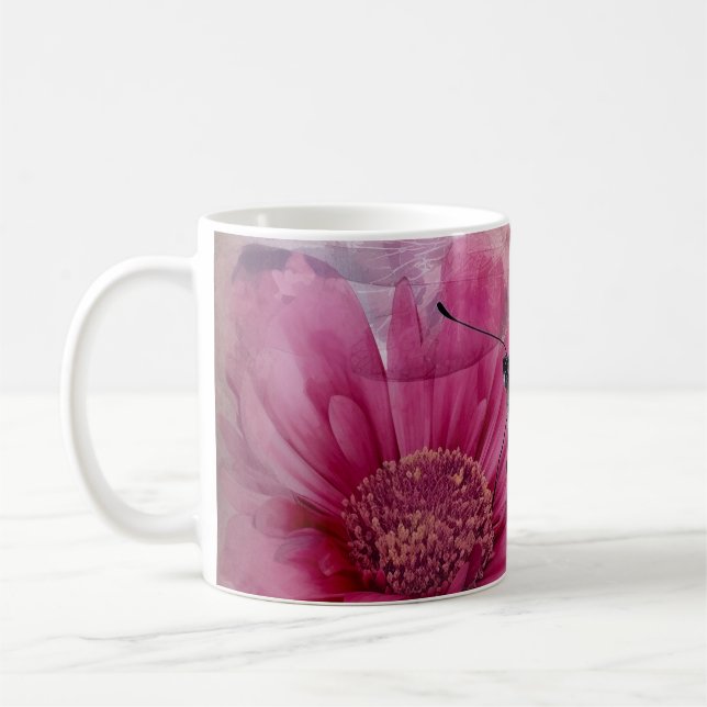 Caneca De Café Dreamfly na Canvas Floral (Esquerda)