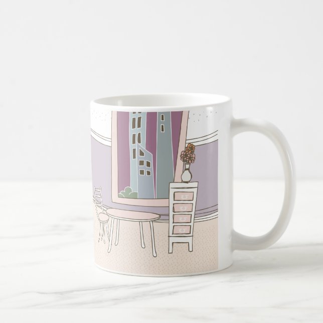 Caneca De Café Dreamscape 6 Mug (Direita)
