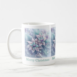 Caneca De Café Dreamy Christmas Floral Mug