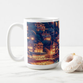 Caneca De Café Dreamy Coastal Night