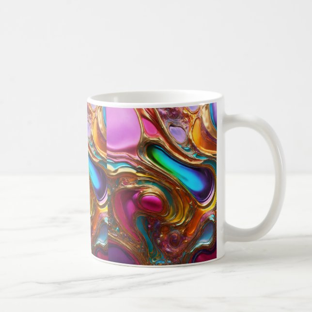 Caneca De Café "Dreamy Colorful Mug" (Direita)