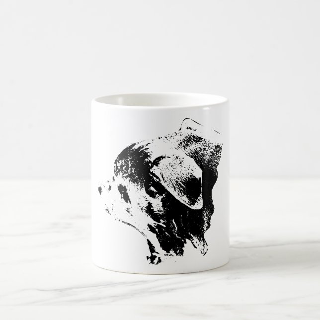 Caneca De Café Dreamy Pause em Monocromo (Centro)