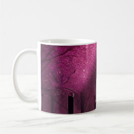 Caneca De Café Dreamy Pink Nightscape