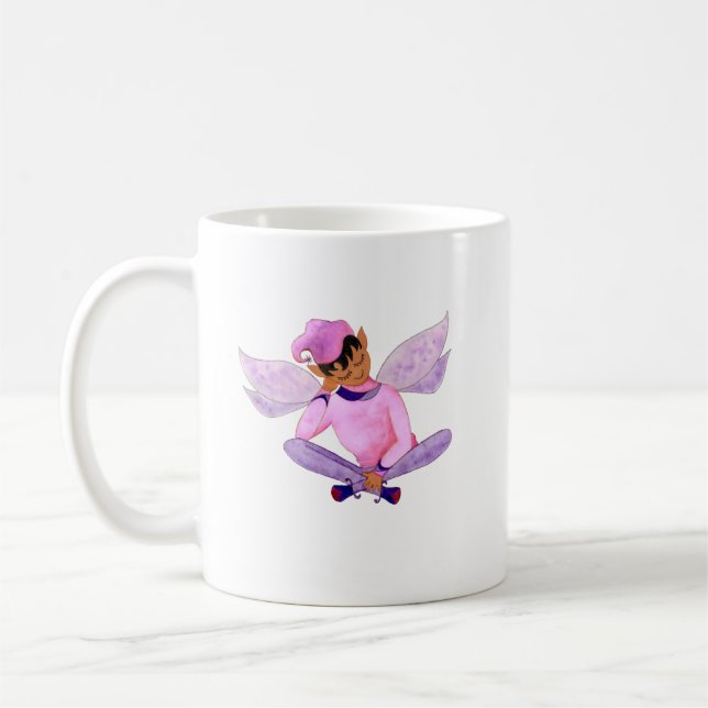 Caneca De Café Dreamy Purple Elf Mug (Esquerda)
