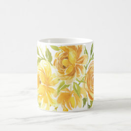 Caneca De Café Dreamy Yellow Rose