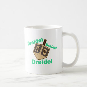 Caneca De Café Dreidel Dreidel Dreidel