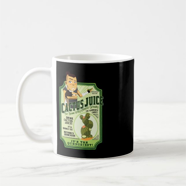 Caneca De Café Drink Cactus Juice Classic  (Esquerda)