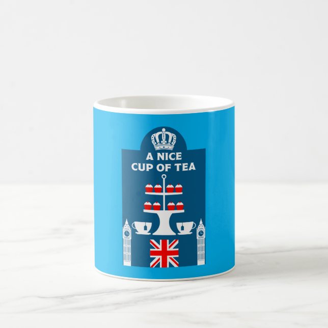 Caneca De Café Drinkers Clássicos de Chá Britânicos (Centro)