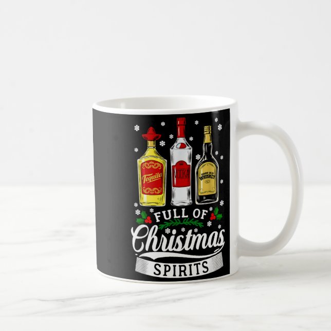 Caneca De Café Drinking Alcohol Christmas Party Gift Full Of Chri (Direita)