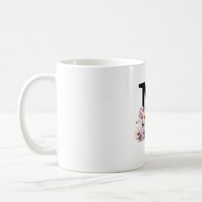 Caneca De Café Drinkware de Nome Personalizado (Esquerda)