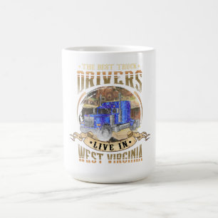 Caneca De Café Driver de caminhão