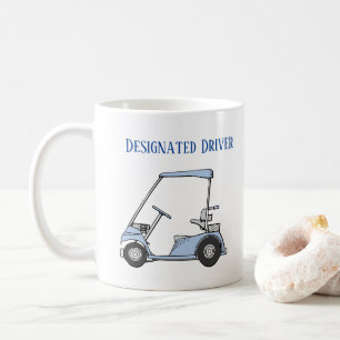 Caneca De Café Driver designado Funny GOLF