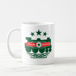 Caneca De Café Driver do comboio