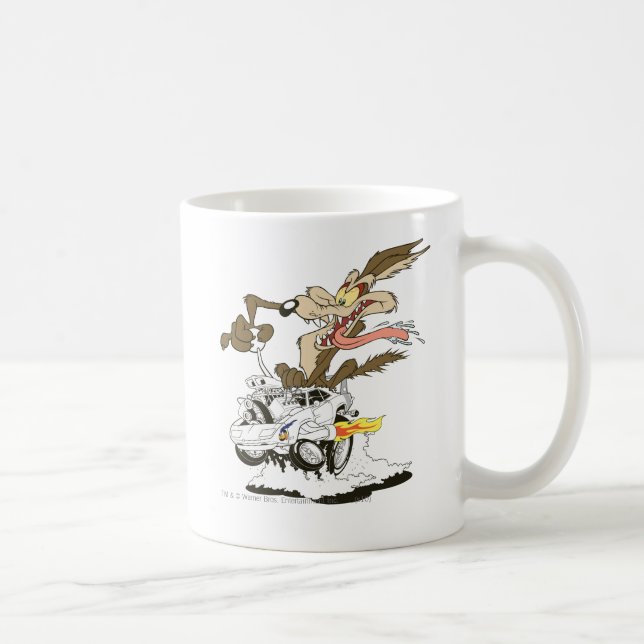 Caneca De Café Driver WILE E. COYOTE™ Crazy (Direita)
