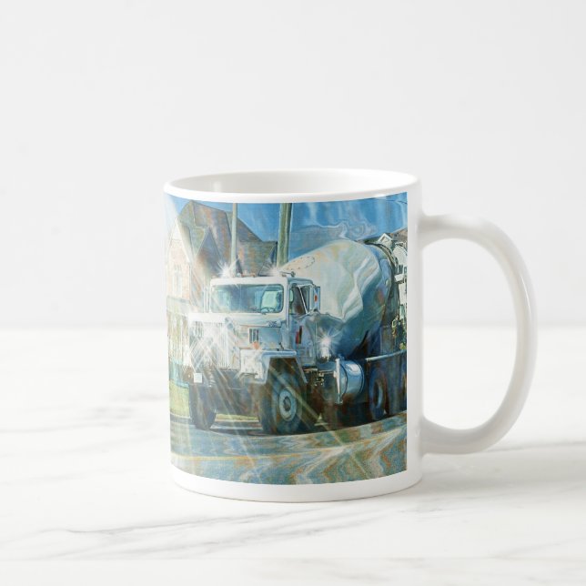 Caneca De Café Drivers Cement Truck Designer COFFEE MUGS (Direita)
