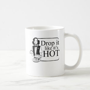 CANECA DE CAFÉ DROGA COMO SE ESTIVESSE QUENTE