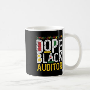 Caneca De Café Drogas Auditor Preto Mês da História Negra