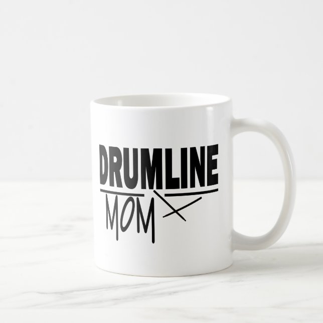 Caneca De Café Drumline Mãe (Direita)
