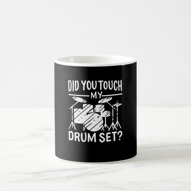 Caneca De Café Drummer - Meu Conjunto de Tambores (Centro)
