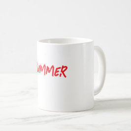 Caneca De Café Drummer Mug
