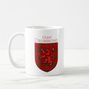 Caneca De Café Drummond Tartan Scottish Plaid Lion Rampant