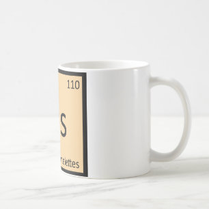 Caneca De Café Ds - Omeletes de Denver Tabela Periódica Química