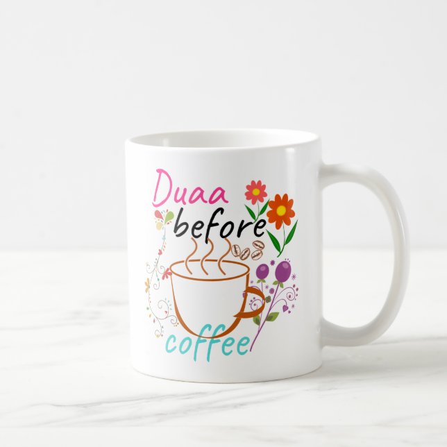 Caneca De Café Dua Antes Do Café (Direita)