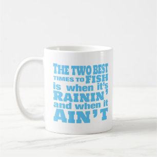 Caneca De Café Duas Melhores Vezes A Pescar