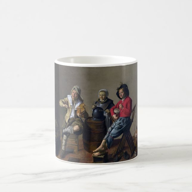 Caneca De Café Duas Meninas e uma Música de Fazer Rapariga (Músic (Centro)