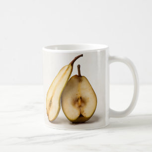 Caneca De Café Duas metades de pera - Minha Metade Doce E Perfeit