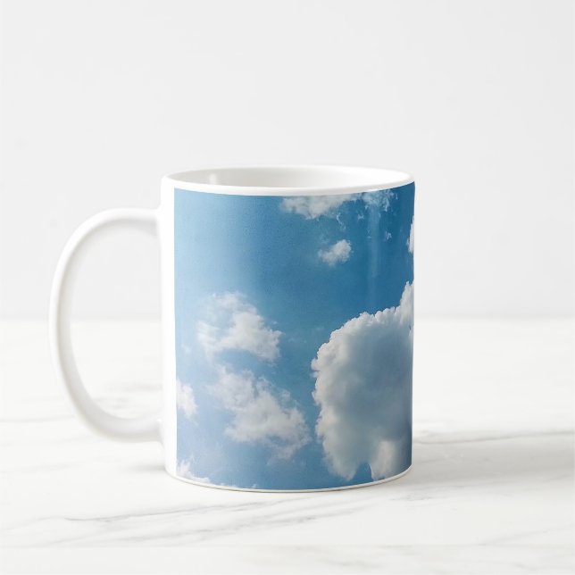 Caneca De Café Duas nuvens (Esquerda)