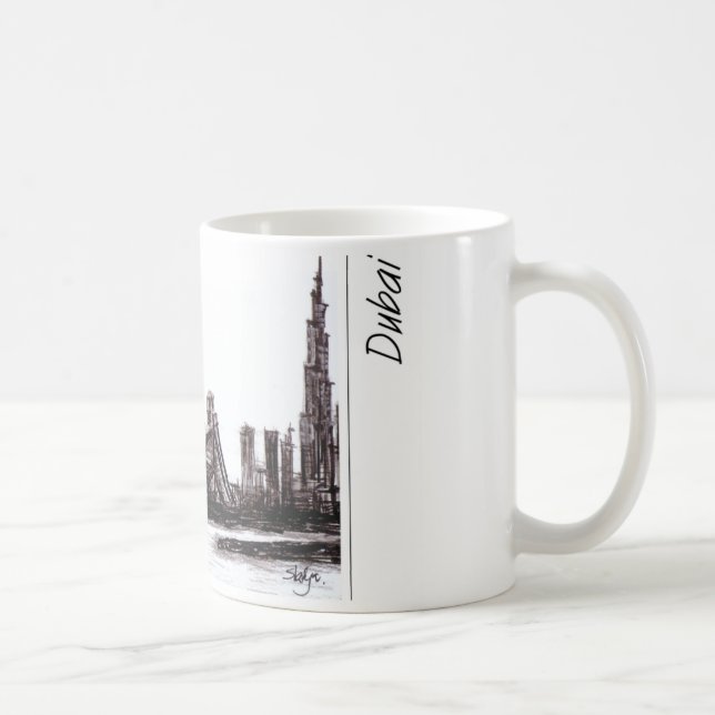 Caneca De Café Dubai (Direita)