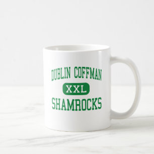 Caneca De Café Dublin Coffman - trevos - alto - Dublin Ohio