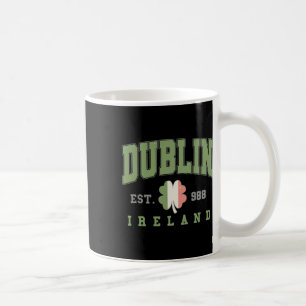 Caneca De Café Dublin Irlanda Faculdade Universidade Dia de São P