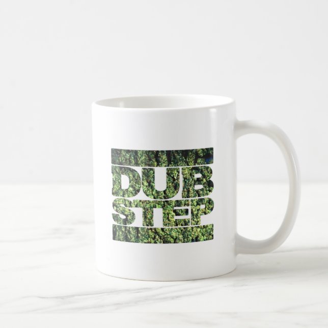 Caneca De Café DUBSTEP brota a música de Dubstep (Direita)