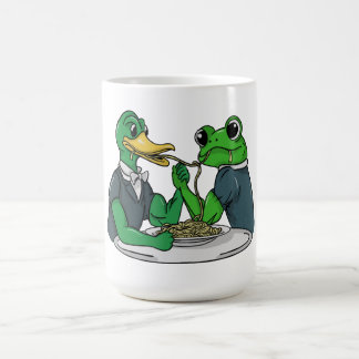 Caneca De Café Duck & Frog