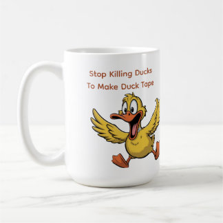 Caneca De Café duck tape sarcasm