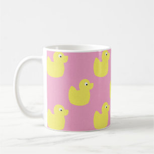 Caneca De Café Duckies amarelos bonitos