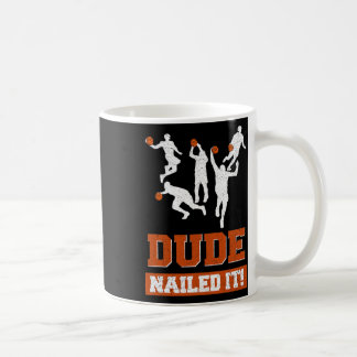 Caneca De Café Dude Nails It Bysketbyll Lovers Toque Byll Id