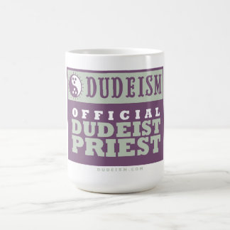 Caneca De Café Dudeísmo Sacerdotista