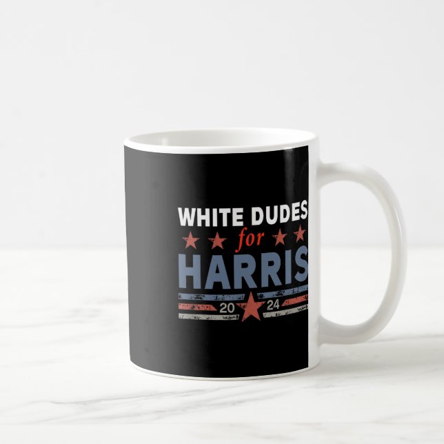 Caneca De Café Dudes Para Kamala Harris 5 (Direita)