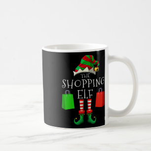 Caneca De Café Duende de Compras Correspondência Grupo Familiar F