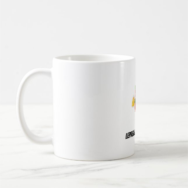 Caneca De Café Duende Engraçado (Esquerda)