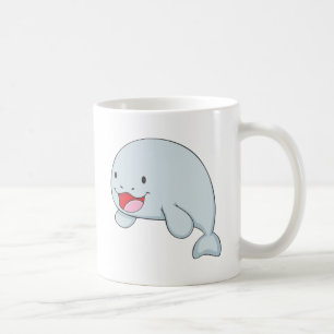 Caneca De Café Dugong feliz