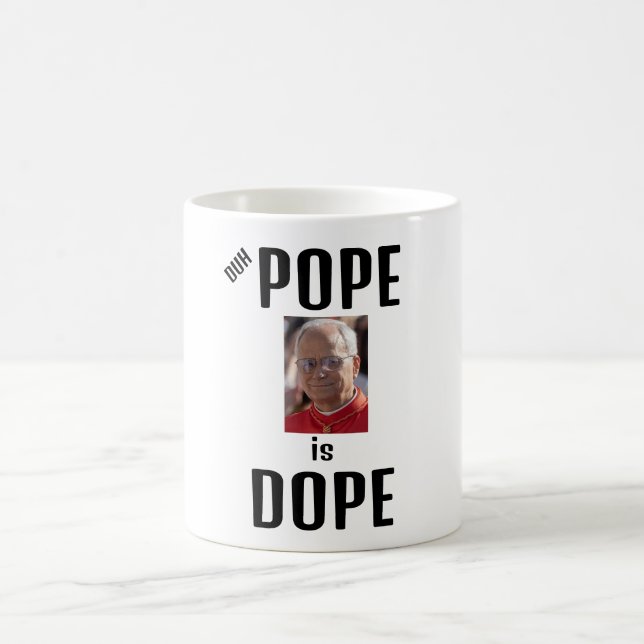 Caneca De Café Duh Pope is Dope Coffee Mug (Centro)