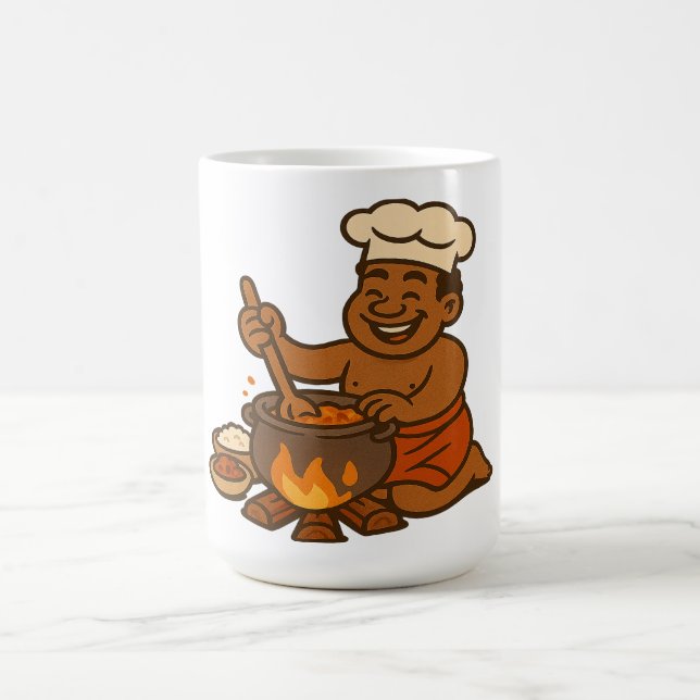 Caneca De Café Dumi Village Chef (Centro)