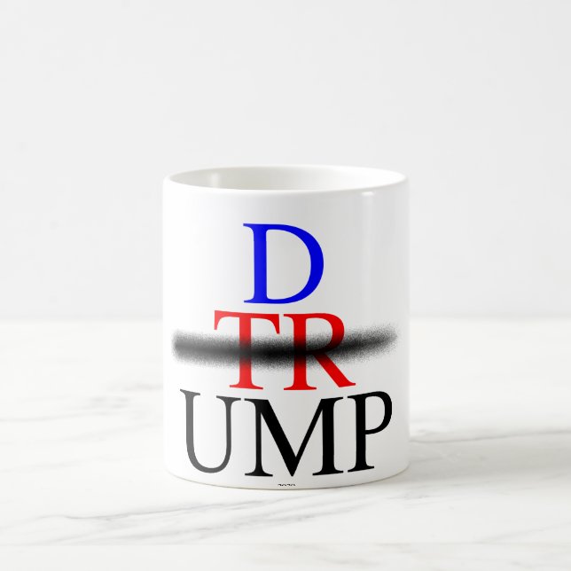 Caneca De Café Dump Donald "Chump" Trump 2020 Mug (Centro)