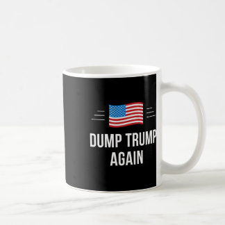 Caneca De Café Dump Trump Again - 